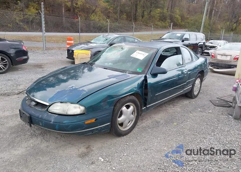 1997 Chevrolet Monte Carlo Ls из США, поврежденный, VIN 2G1WW12M4V9155851